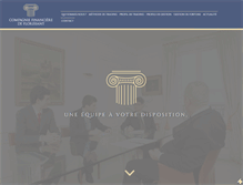 Tablet Screenshot of florissant-finance.com
